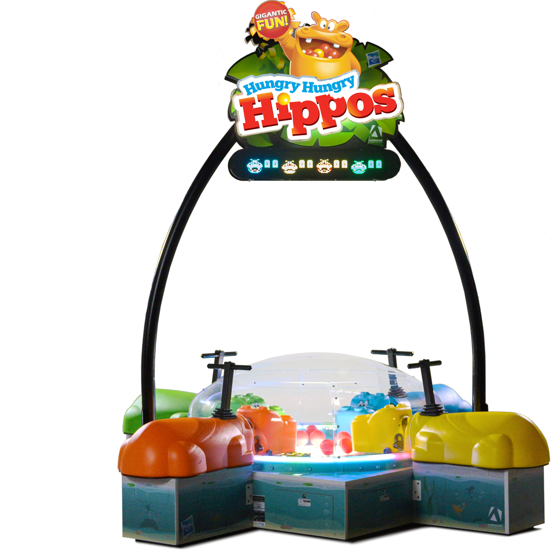 Hungry Hungry Hippos XXL Arcade Spiel
