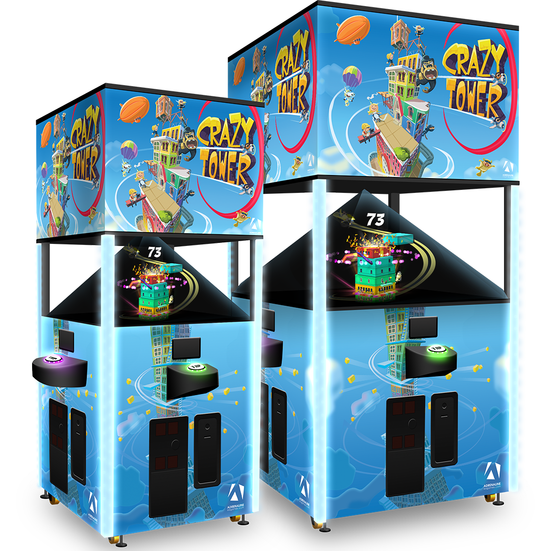 Crazy Tower 4 Players Klein Redemption