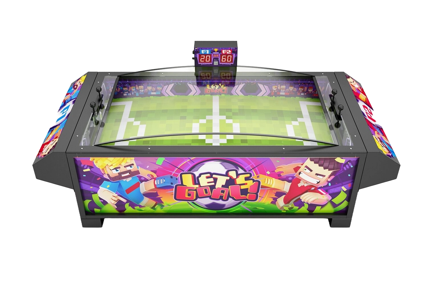 Lets Goal Arcade Spiel Reaktionsspiel für schnelle Duelle