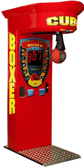 Boxautomat CUBE - mit modernem Design und Highscore-Modus