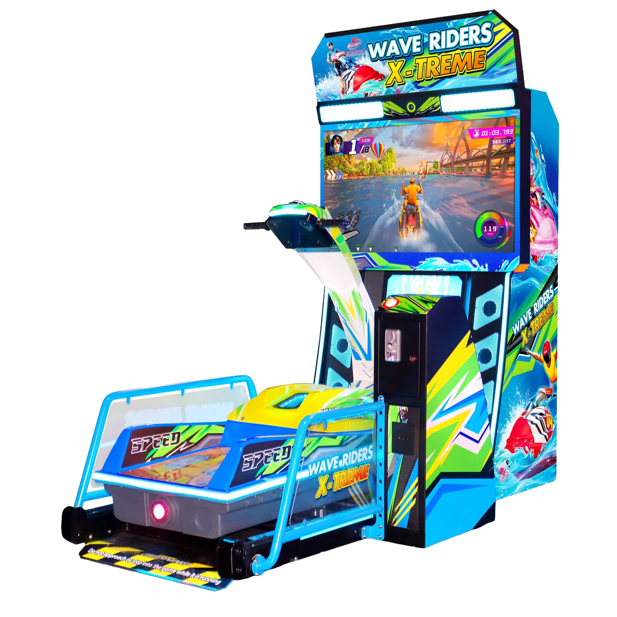 Wave Riders X-Treme 1 Player Jet Ski Racing Game