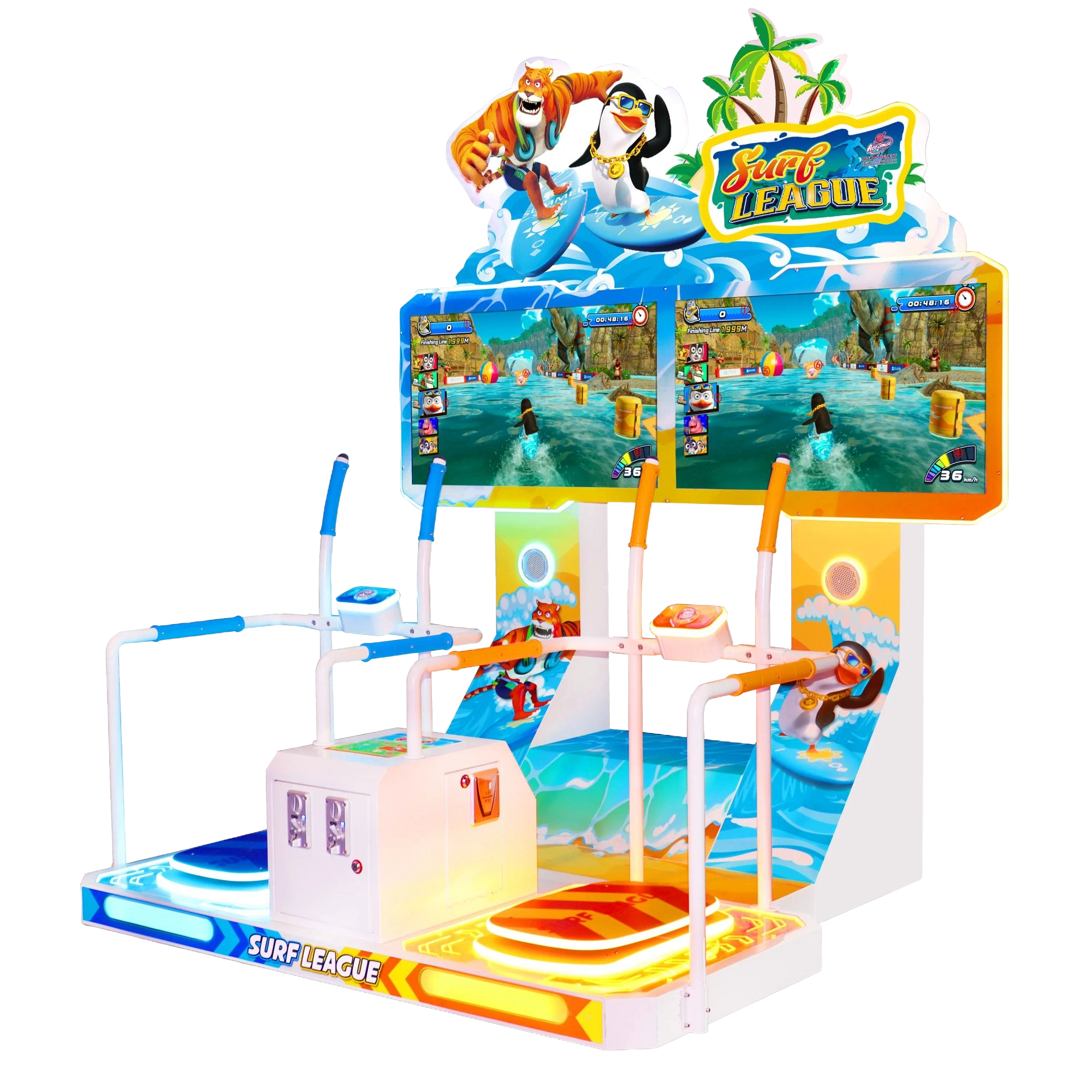Surf League Arcade Geschicklichkeit 2 Players Surf Game