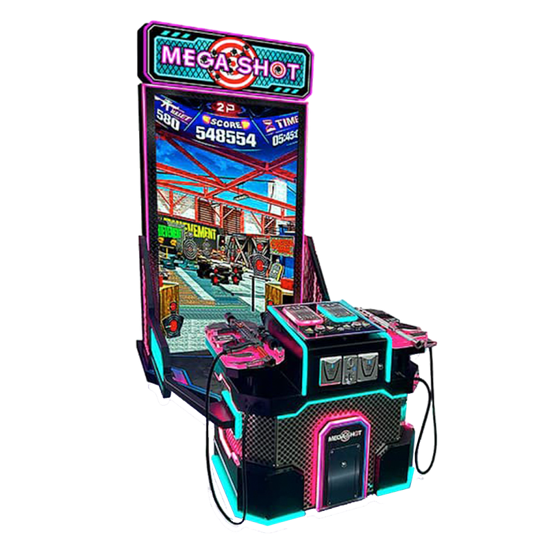 Mega Shot Single Screen Arcade Shooter Simulator 2 Spieler