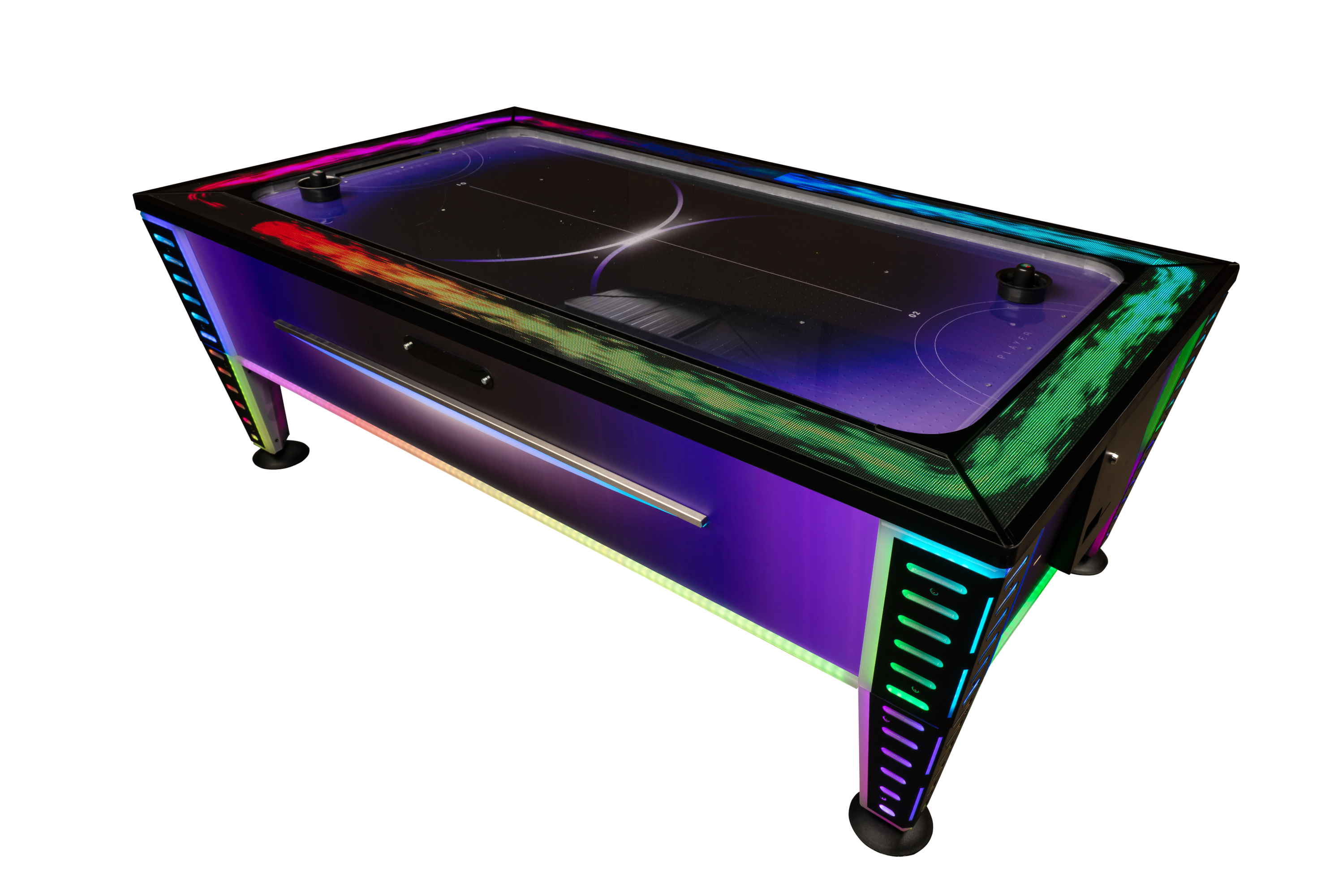 Airhockey Tisch Matrix 8ft LED Arcade Spiel mit Display