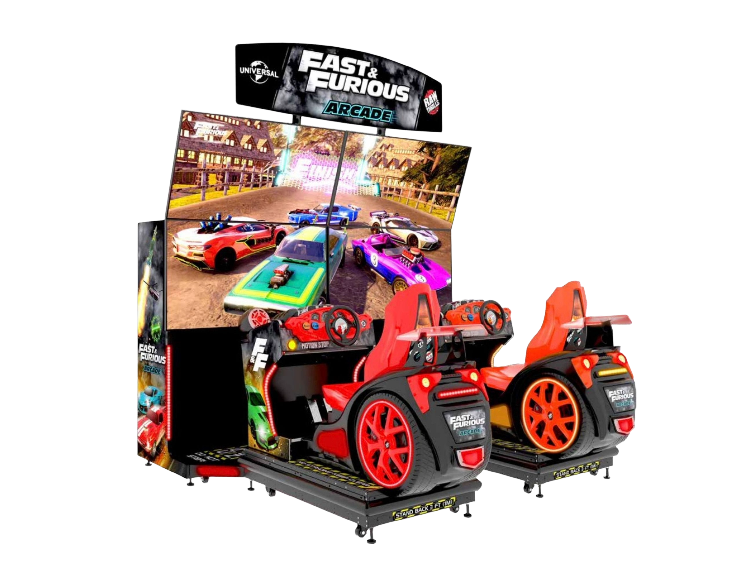RAW Thrills Fast & Furious Arcade Standard Single Fahrsimulator