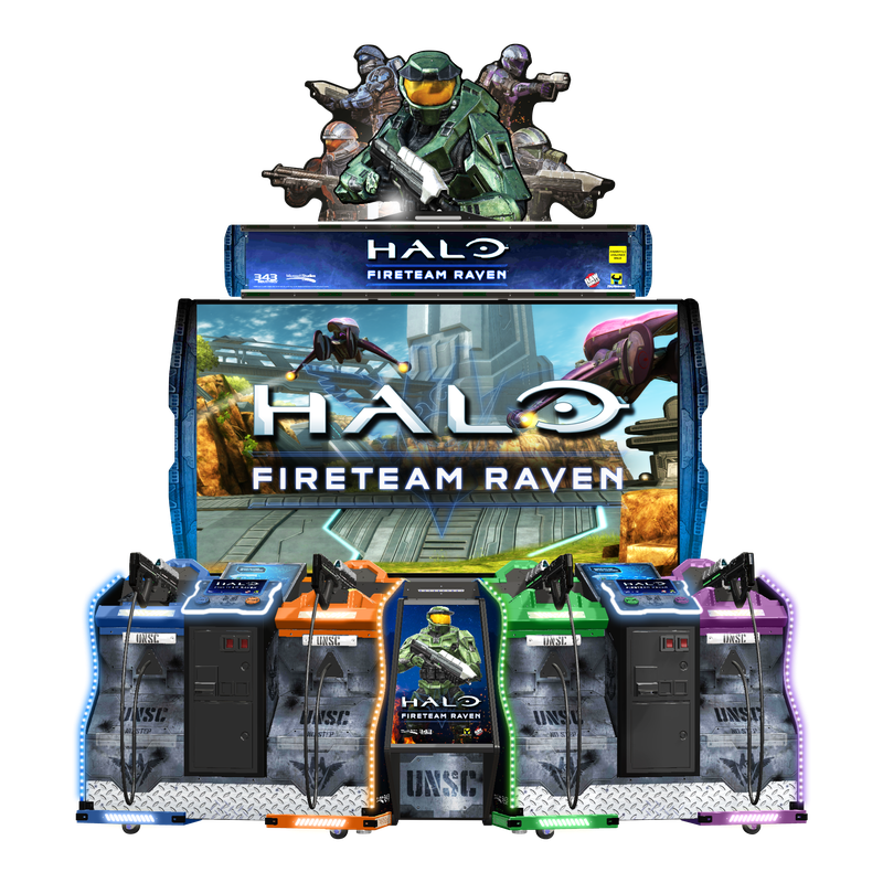 Raw Thrills: Halo Fireteam Raven 4 Player Arcade Shooter