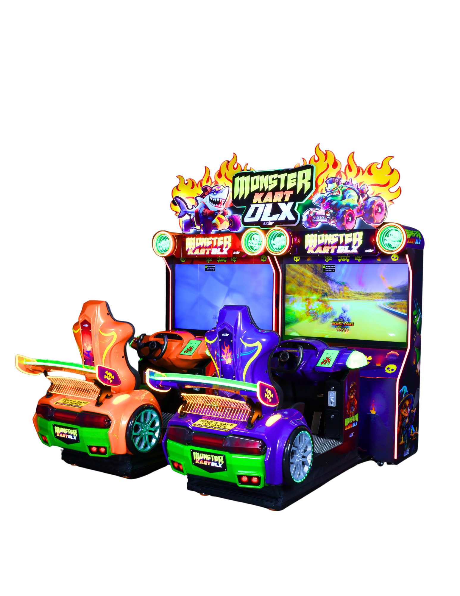 Unis Monster Kart DLX Twin Racing Rennspaß