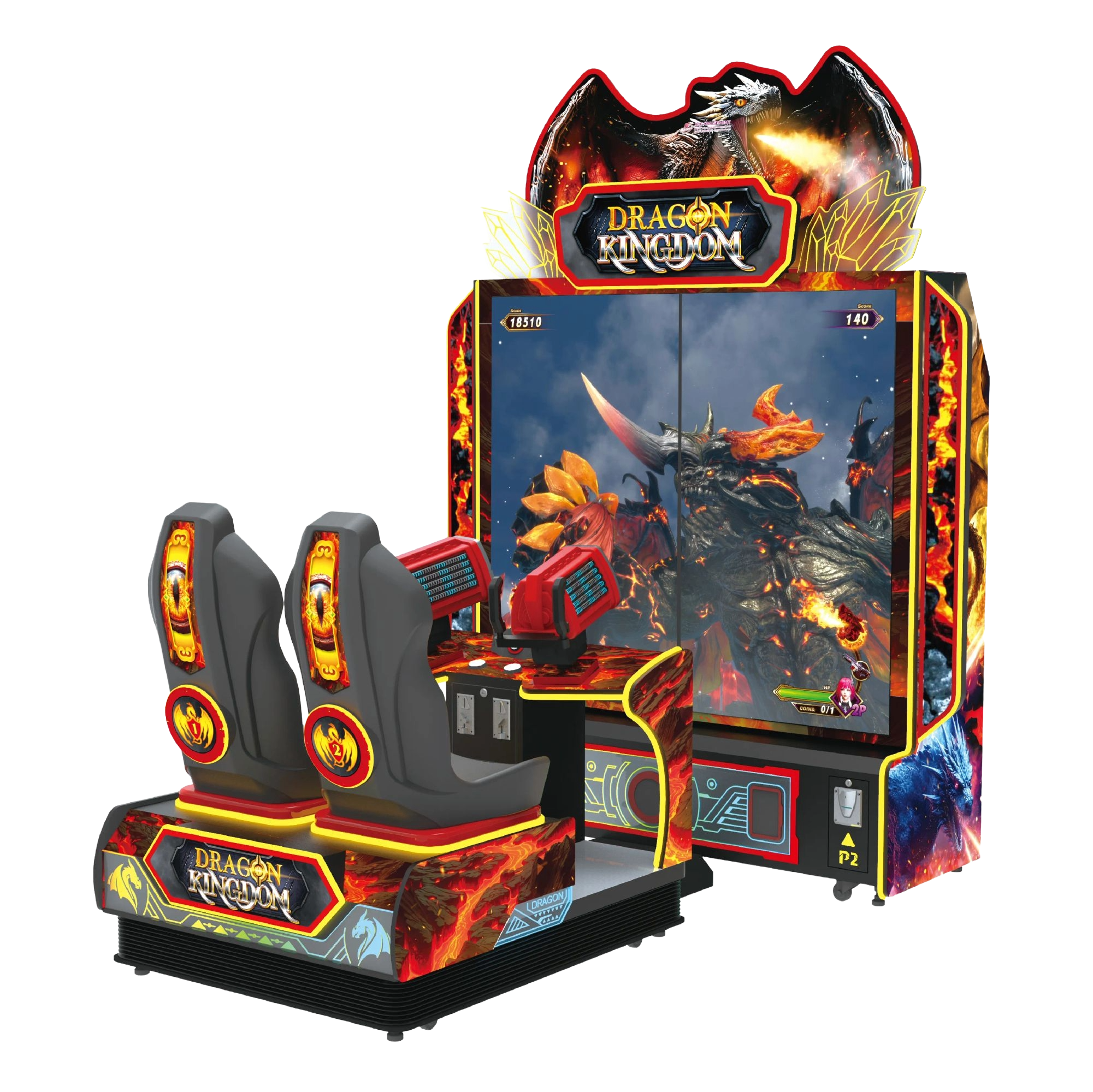 Dragon Kingdom Simulator - 5D Laser Shooter mit Drachenkräften
