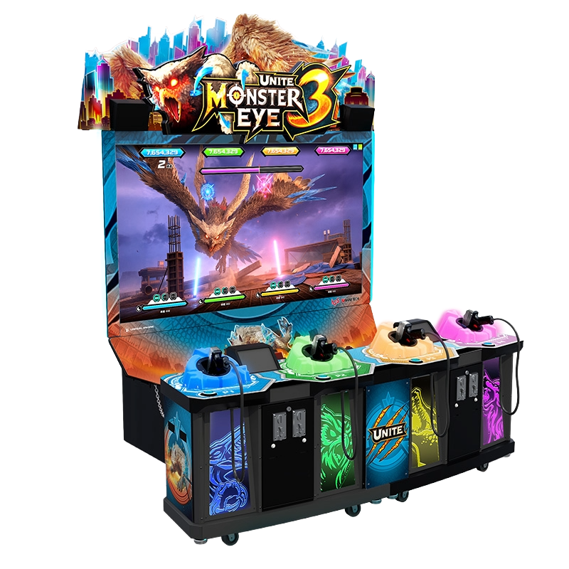 Monster Eye 3 Unite – 4 Spieler Arcade-Shooter mit 4K Cinema-Erlebnis