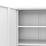 Aktenschrank mit 4 Böden weiss Bild 6