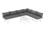 Lounge CALVI multifunktional anthrazit/weiss Bild 3