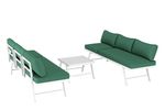 Lounge CALVI multifunktional grün/weiss Bild 5