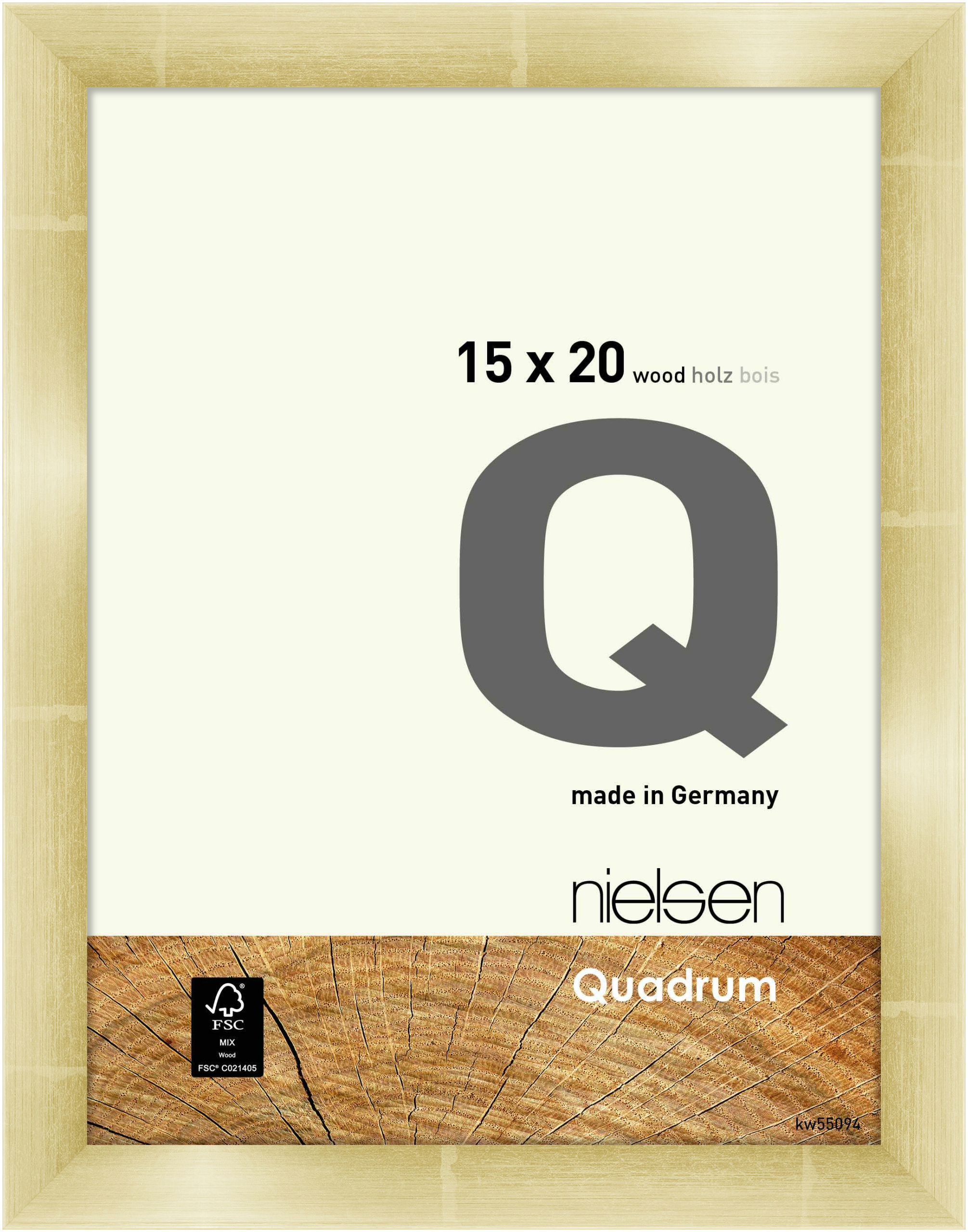 Nielsen Quadrum ニールセンフレーム　(ダークブラウン)２点 Quadrum Frames