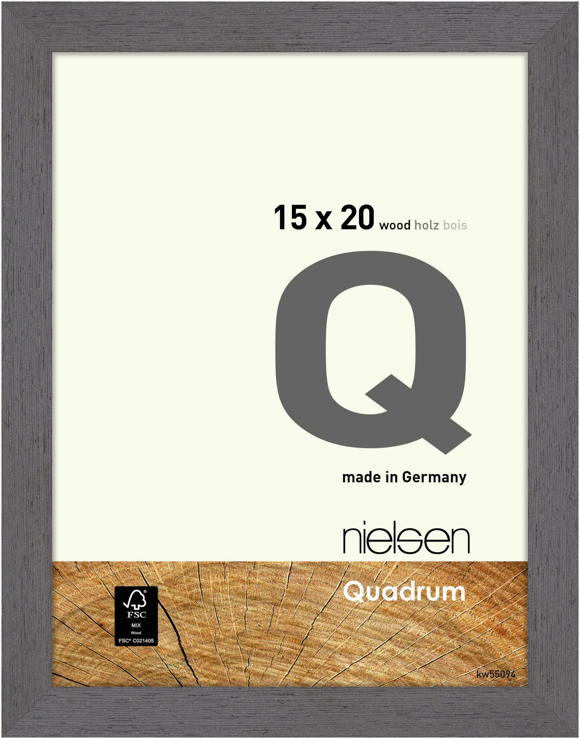 Nielsen Quadrum ニールセンフレーム　(ダークブラウン)２点 Quadrum Frames