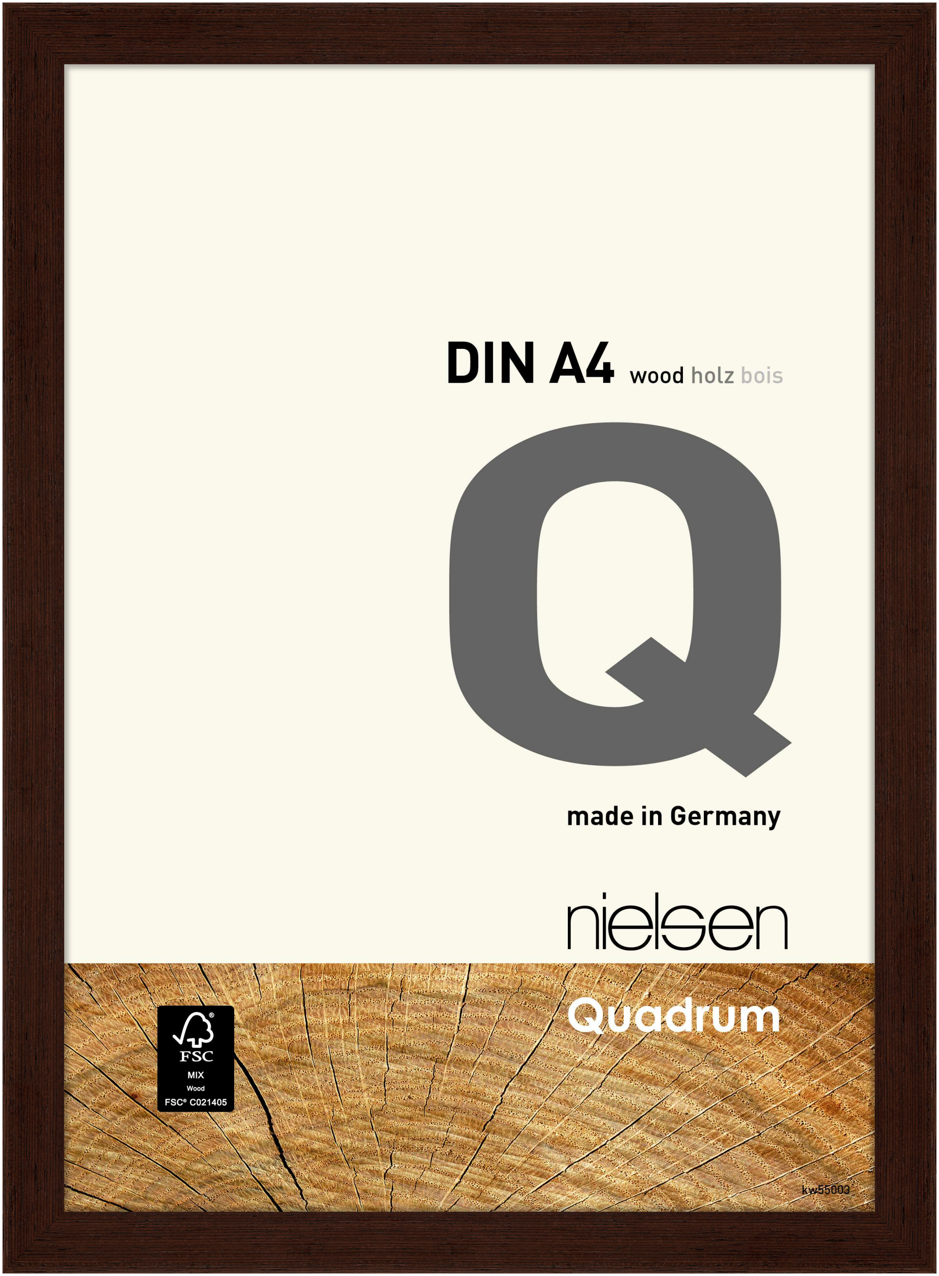 Nielsen Quadrum ニールセンフレーム (ダークブラウン)2点 Nielsen