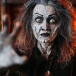 Halloween Kontaktlinsen Top Spin schwarz-weiß | ARICONA
