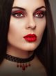 Halloween Kontaktlinsen Red Nights rot | ARICONA
