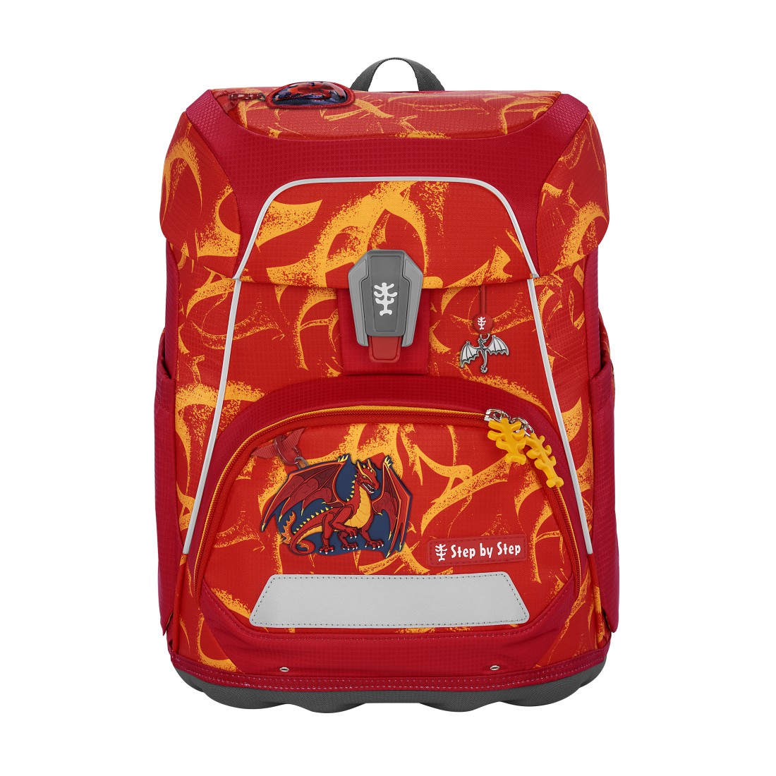 Step by Step Fit Schulranzen-Set 5-teilig-Dragon Toro