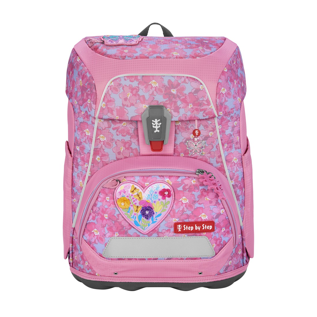 Step by Step Fit Schulranzen-Set 5-teilig-Heart Luma