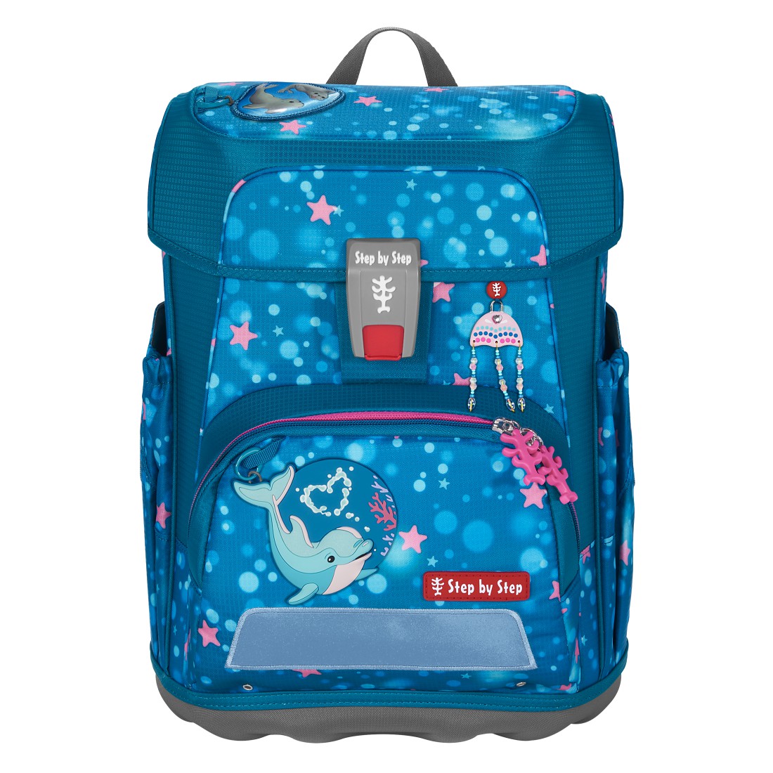 Step by Step Cloud - Schulranzen-Set 5-teilig-Dolphin Azura