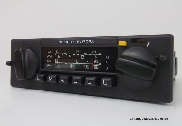 Becker Europa Kurier for Mercedes Benz 200-300 (123) until 1981