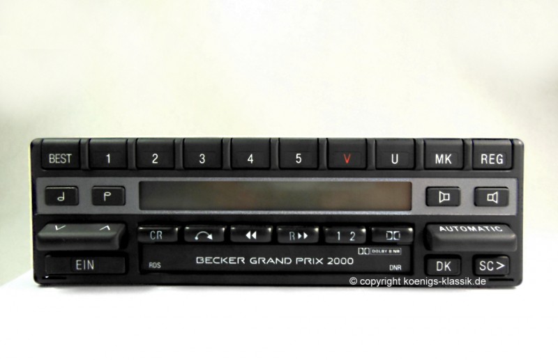 Becker Grand Prix 2000 for Mercedes Benz 200-500 (124) up from