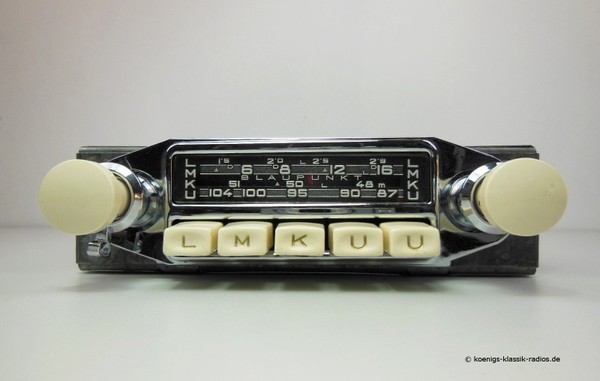 Blaupunkt Frankfurt for Porsche 356 A in 1-part design, 6/12volt