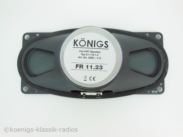 Special fullrange front loudspeaker for Porsche 911/912