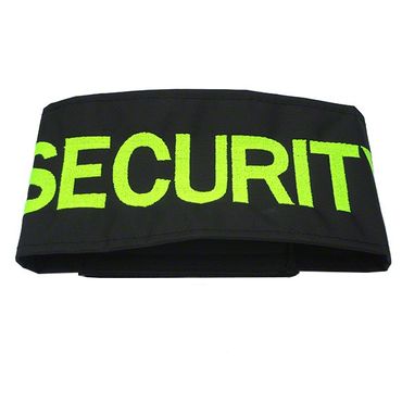Armbinde SECURITY (schwarz/gelb)