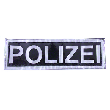 Reflektorstreifen POLIZEI (32x10 cm)