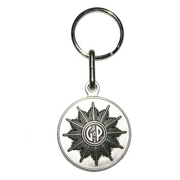 Metall-Schlüsselanhänger GdP-Polizeistern Metall-Schlüsselanhänger GdP-Polizeistern