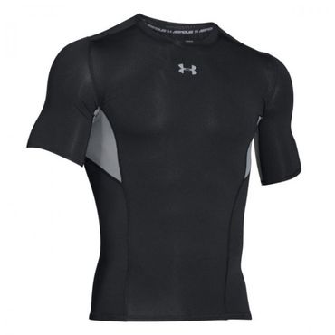 Under Armour CoolSwitch Kompressions T-Shirt schwarz/grau Under Armour CoolSwitch Kompressions T-Shirt schwarz/grau