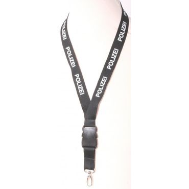 Polizei Schlüsselumhänger / Schlüsselband / Ausweisband