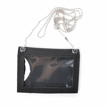 Umhänge Dienstausweismäppchen / Dienstausweistasche OHNE DRUCK, Scheckkartenformat, Cordura®