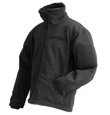 MIL-TEC® Fleecejacke Windproof SCHWARZ