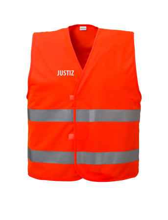 1-farbige Warnweste Modell 1422 Damen und Herren - ISO 20471