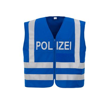 Einfarbige Warnweste Modell 1432 Damen und Herren