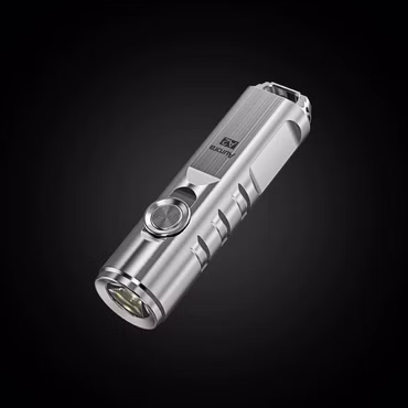 RovyVon Aurora A2-G4 Nichia NW (USB-C) 6063 Edelstahl EDC Schlüsselbund Taschenlampe