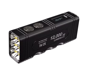 Nitecore TM12K mit 12.000 Lumen - Superflash