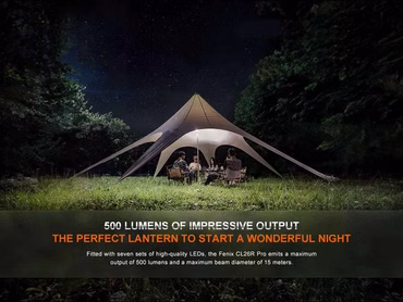 Fenix CL26R Pro LED Industrieleuchte & Campingleuchte mit USB-C Anschluss, Farbe: camouflage