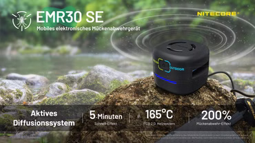 Nitecore EMR30SE - Mückenabwehrgerät