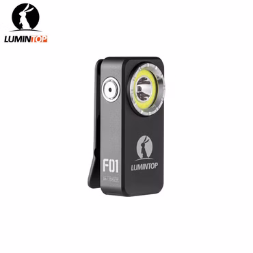 Lumintop F01 Mini: Die kompakte Triple-Beam EDC-Taschenlampe für jeden Einsatz, Farbe: schwarz