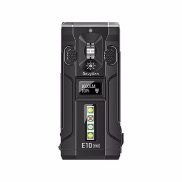 RovyVon E10 Pro – flache EDC‑Power mit Laser, UV‑Licht und AA‑Kompatibilität