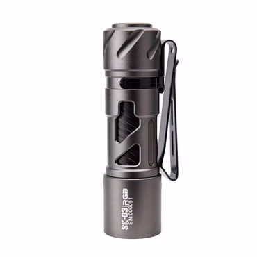 Loop Gear SK03 RGB EDC Taschenlampe mit Seiten LED, Farbe: schwarz