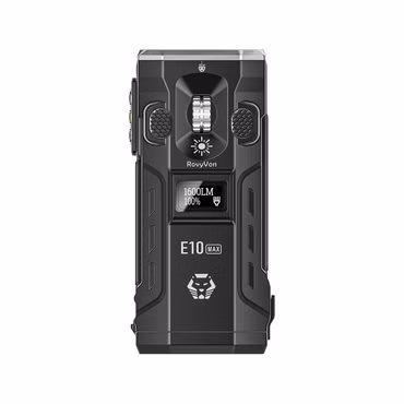 RovyVon E10 Max – flache EDC‑Power mit Laser, UV‑Licht und AA‑Kompatibilität