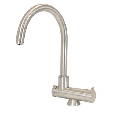 Designer 3-Wege-Fensterarmatur ACROBAT, Edelstahl Optik