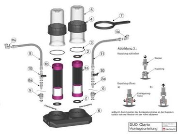 CARBONIT DUO-HP PURO ohne Wasserhahn - Photo preview 1