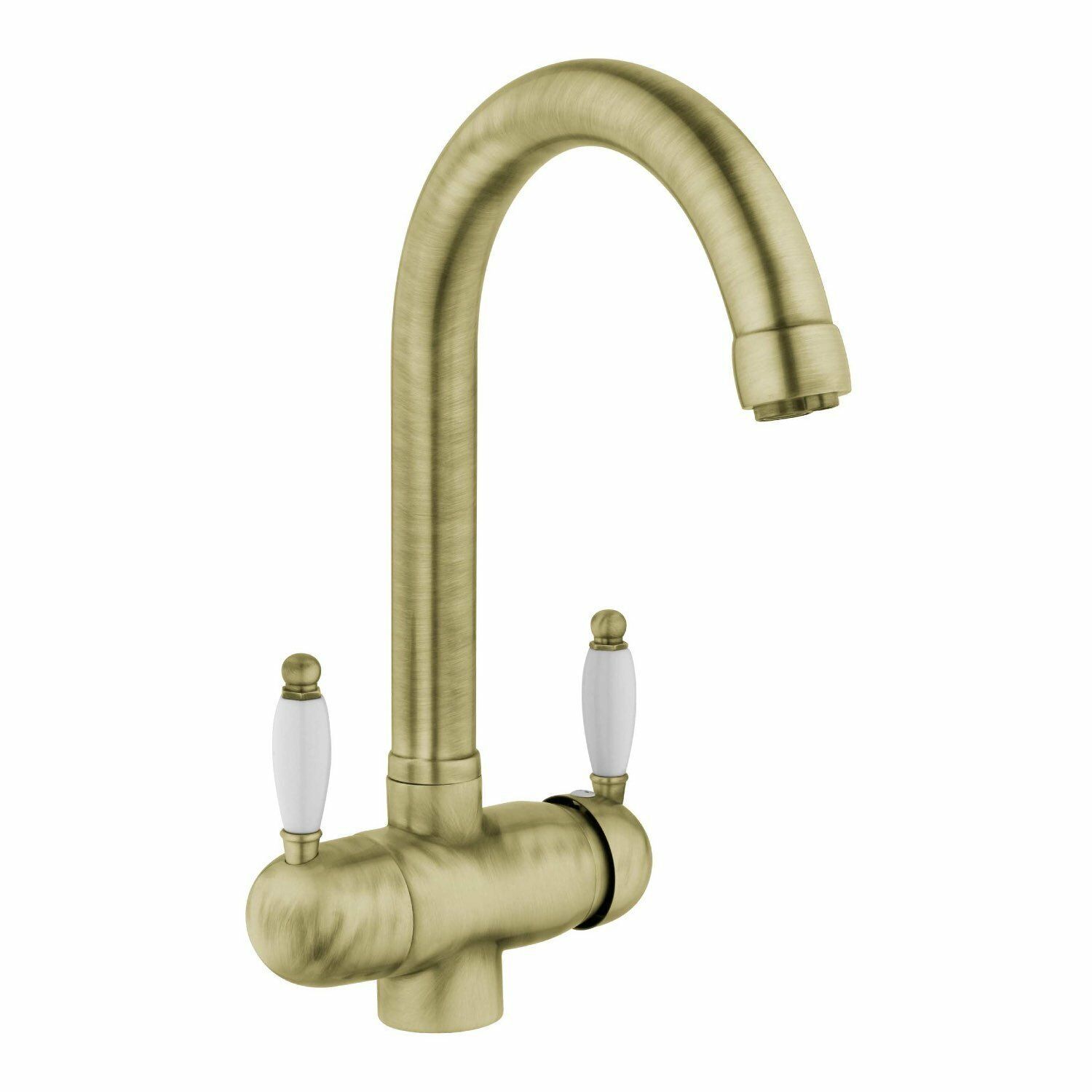 Sparset CARBONIT VARIO CLASSIC Wasserfilter inkl. Dreiwege Wasserhahn GM C-Auslauf Bronze + Wasseruhr - Photo 6