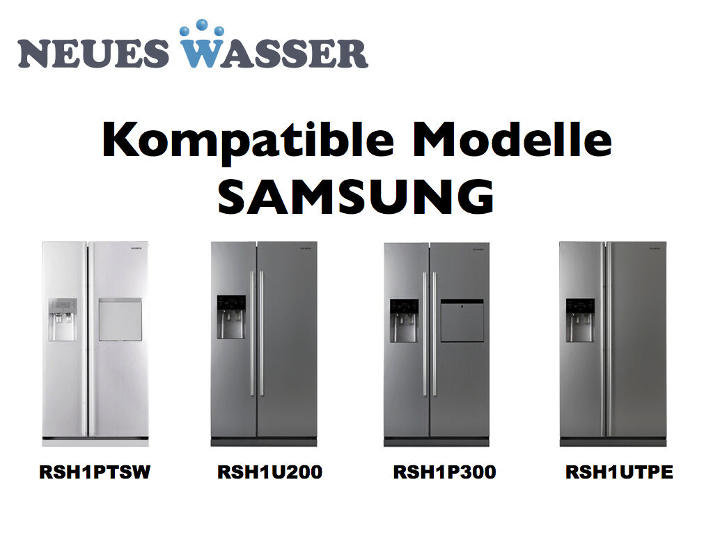 3x Externer Wasserfilter f. LG, SAMSUNG Side-by-Side Kühlschrankfilter, 7560L - Photo 5