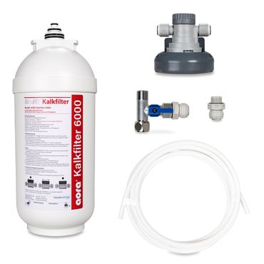 AORA Kalkfilter 6000 inkl. 8-Stuffiger Bypass Filter-Kopf | Geeignet für Quooker